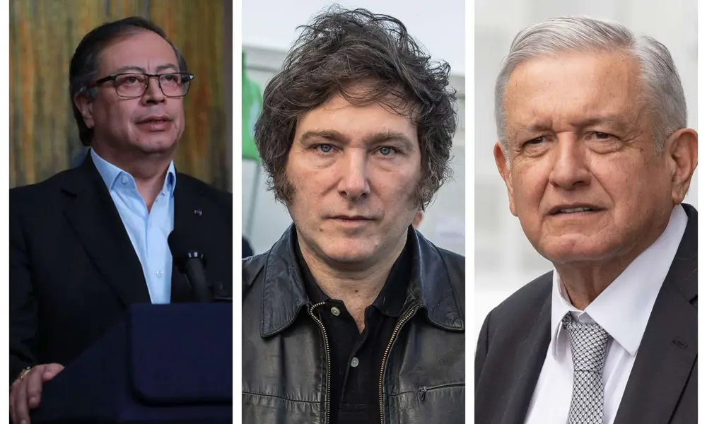 Milei publica la serie de insultos y agresiones que recibió previamente por parte de Petro y López Obrador
